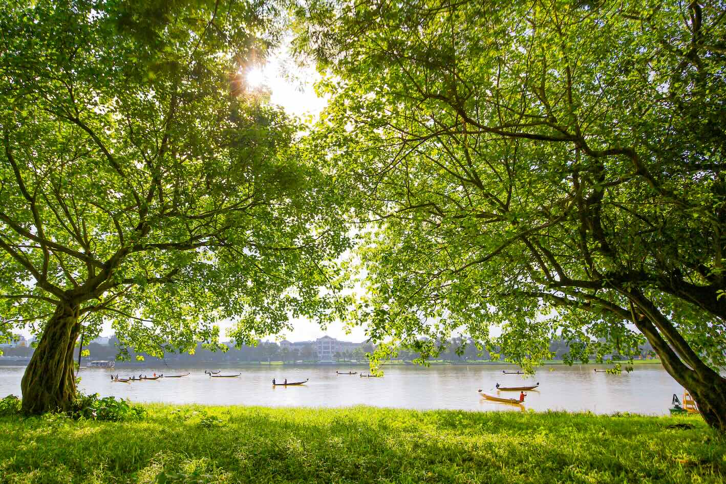Parks along Perfume River