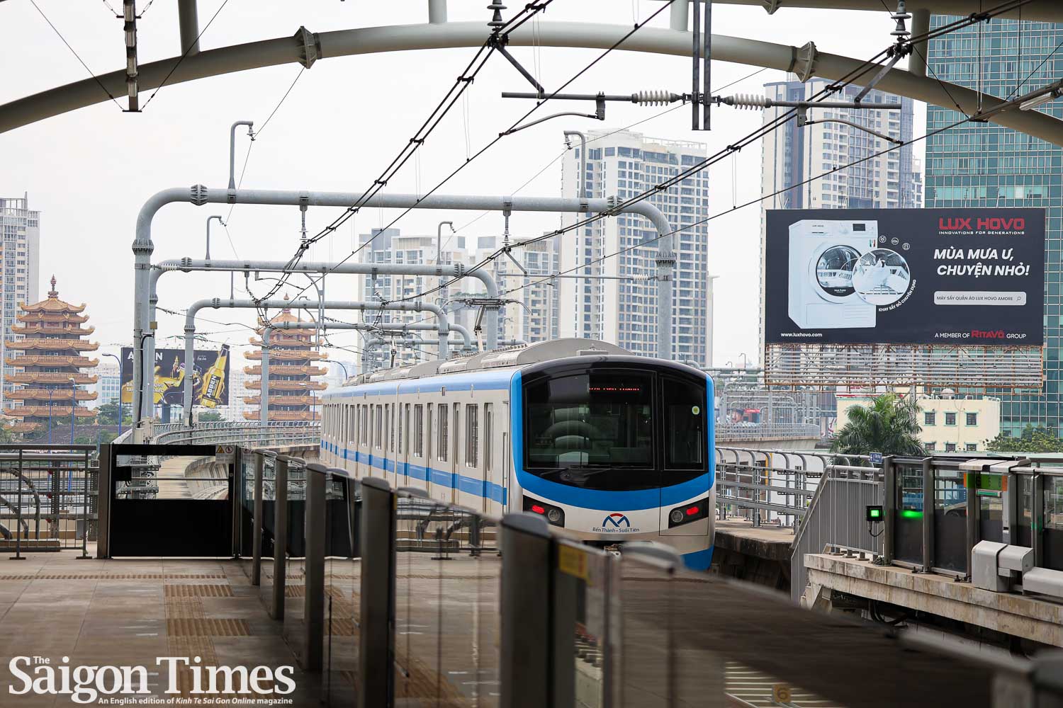 HCMC's Metro Line 7 to pass through new admin center in Thu Thiem