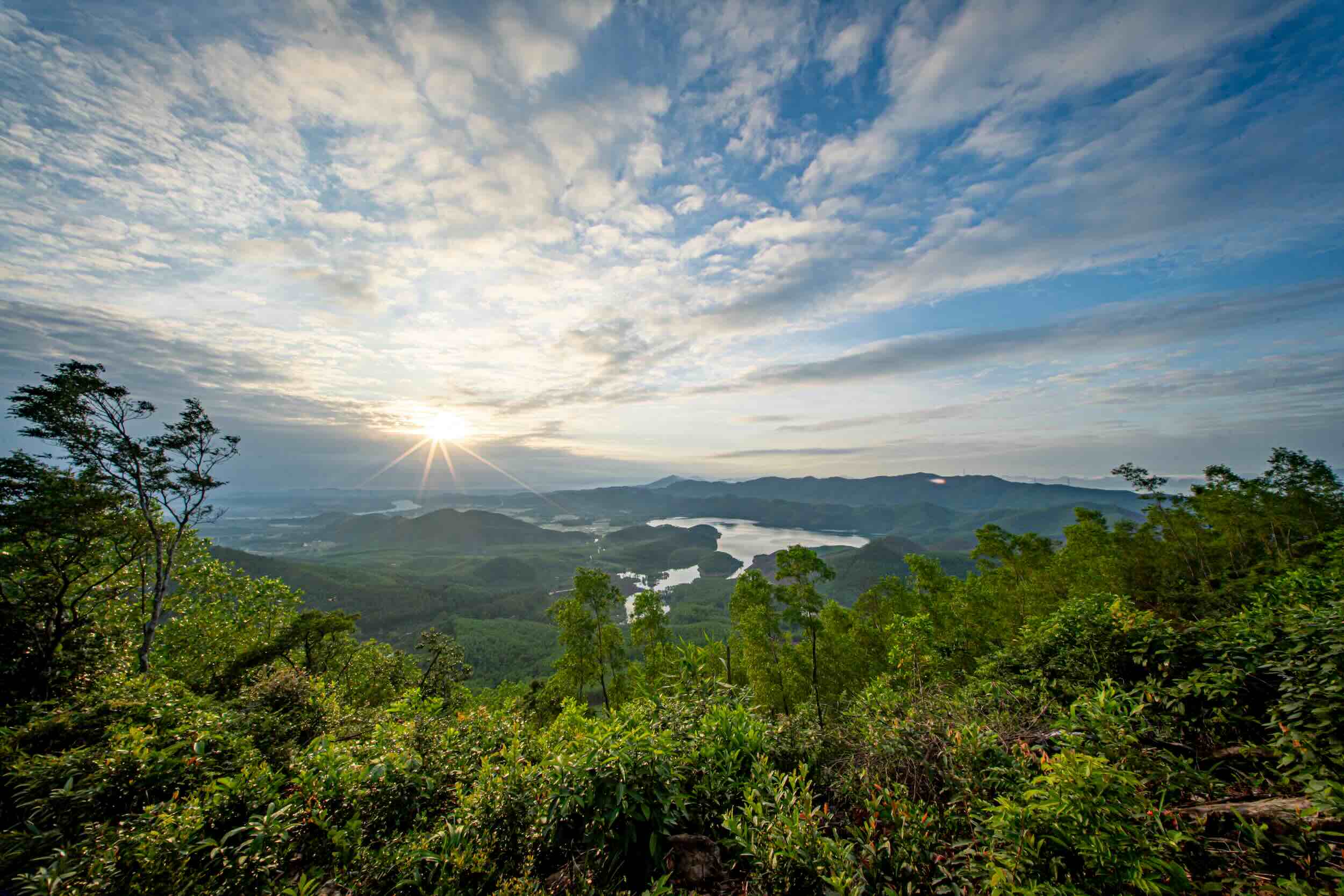 Spring atop Hon Vuon Mountain