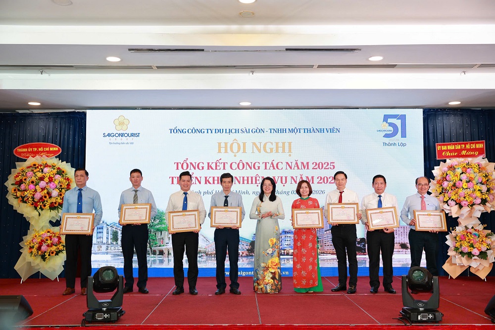Saigontourist eyes 2.3 million visitors in 2026