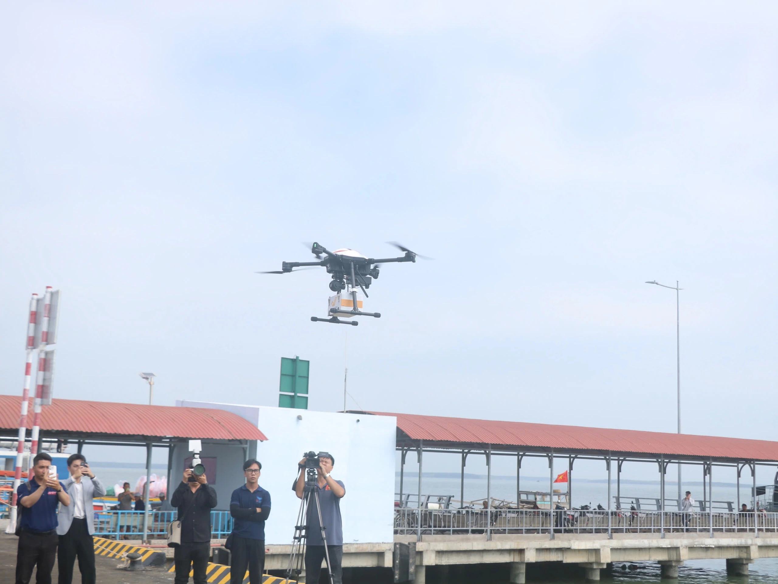 HCMC launches first cross-sea drone delivery route