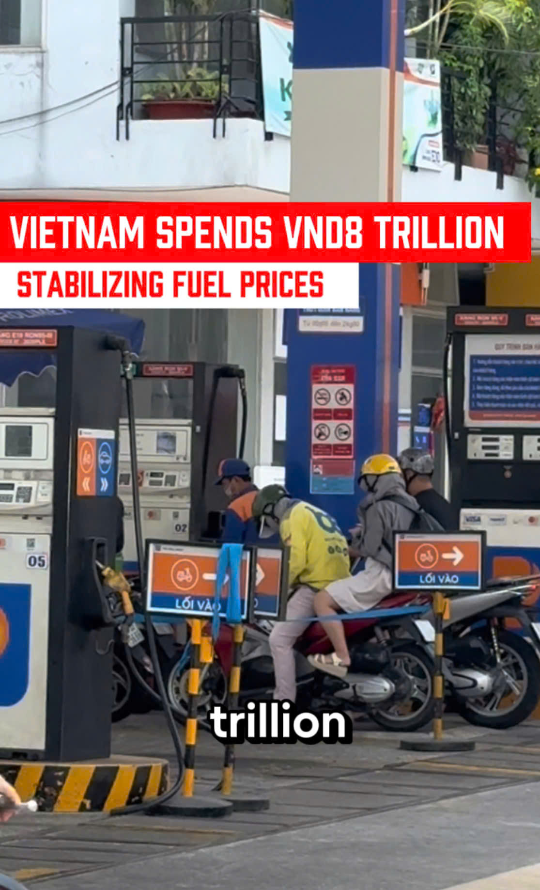 Vietnam spends VND8 trillion stabilizing fuel prices