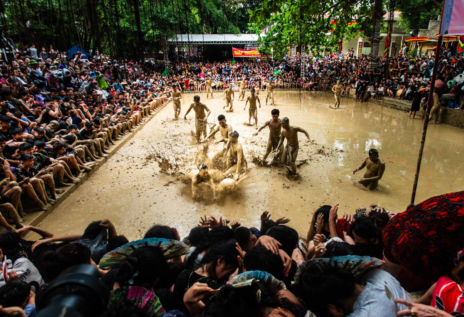 Mud, strength and tradition in Van Village
