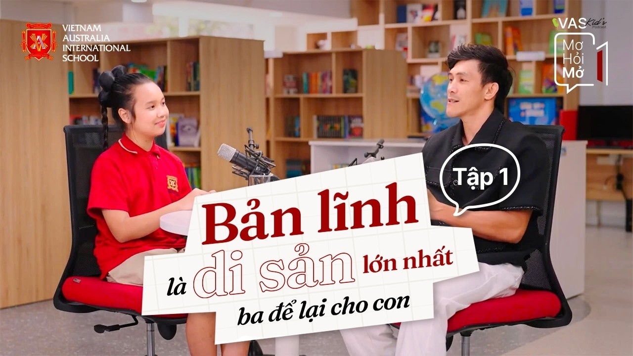 When dad is the interviewee: A heartwarming conversation between Muay Thai Champion Nguyễn Trần Duy Nhất and his daughter