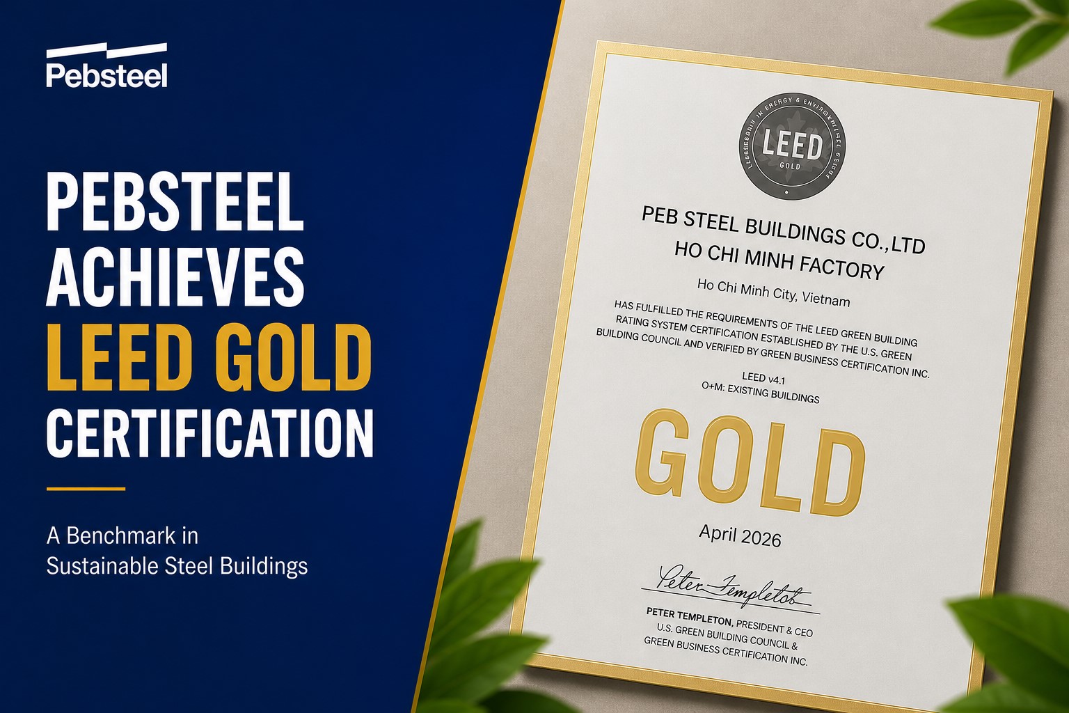 From LEED Gold to ESG leadership: Sustainability as a driver of long-term competitiveness