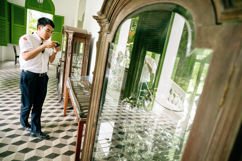 1,500 tour French Residence in Ho Chi Minh City at once-a-year opening- Ảnh 2. 1,500 tour French Residence in Ho Chi Minh City at once-a-year opening- Ảnh 2.