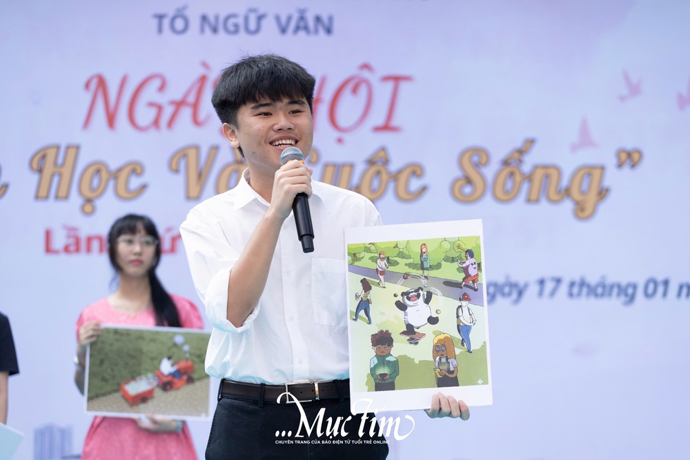 Khi học trò đưa văn học ‘bước’ ra khỏi trang sách - Ảnh 12.