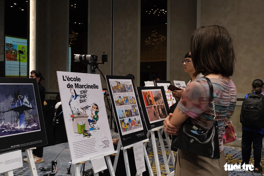 Francophone Comics Festival brings joyful reading to kids, adults in Ho Chi Minh City- Ảnh 9.