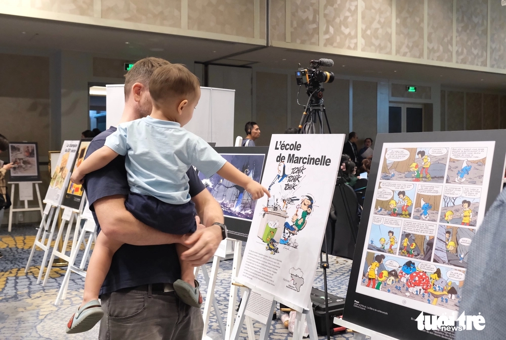 Francophone Comics Festival brings joyful reading to kids, adults in Ho Chi Minh City- Ảnh 10.