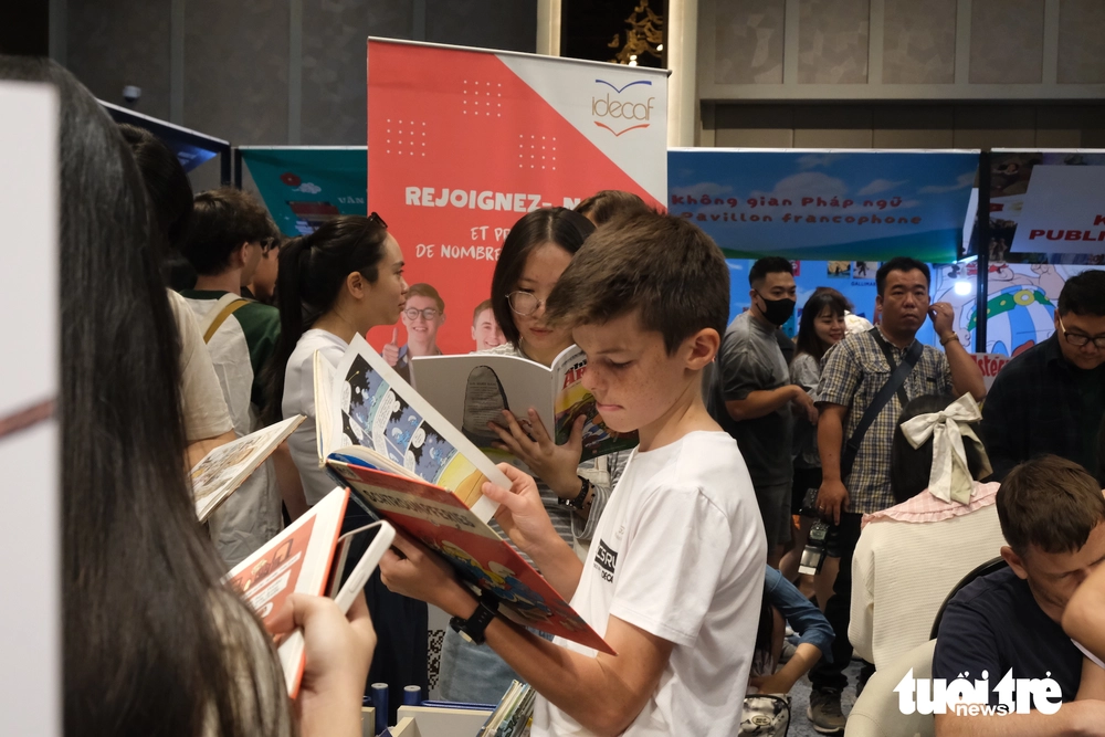 Francophone Comics Festival brings joyful reading to kids, adults in Ho Chi Minh City- Ảnh 4.
