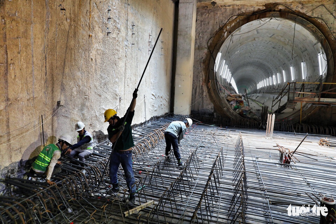 Ngắm đường hầm metro thứ 2 sắp hoàn thành dưới lòng đất - Ảnh 13.