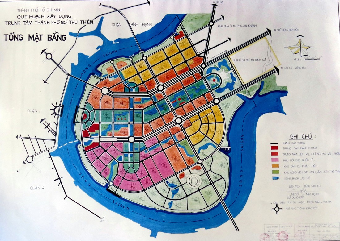 TP.HCM mượn bộ bản đồ Thủ Thiêm của cựu chủ tịch Võ Viết Thanh - Ảnh 8.