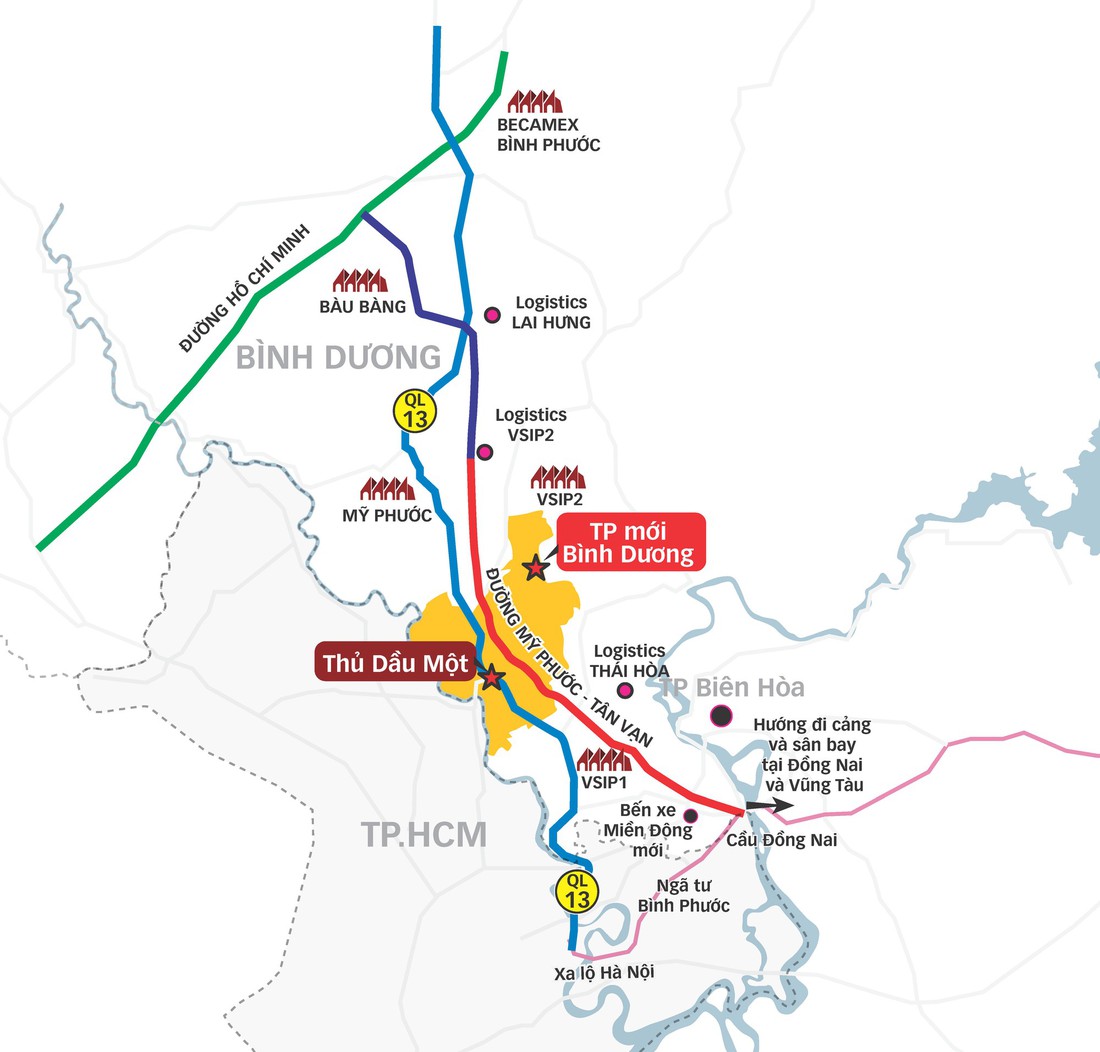 Tăng tốc liên kết vùng với thành phố mới Thủ Dầu Một - Ảnh 5.