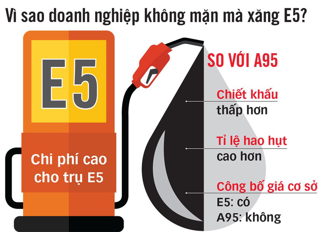 Các đại lý không thích bán xăng E5? - Ảnh 2.