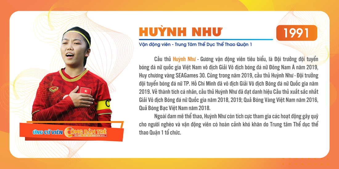 Nữ cầu thủ Huỳnh Như là ứng viên ‘Công dân trẻ tiêu biểu TP.HCM’ - Ảnh 11.