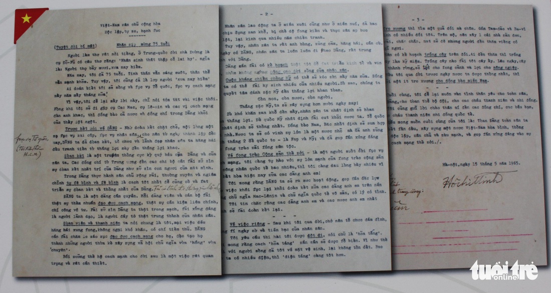 Công bố lá thư Bác Hồ gửi Tổng thống Mỹ Nixon 8 ngày trước khi qua đời - Ảnh 11.