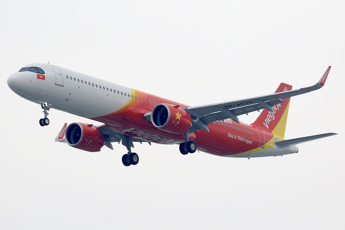 Vietjet nhận máy bay A321neo ACF 240 ghế đầu tiên trên thế giới - Ảnh 4.