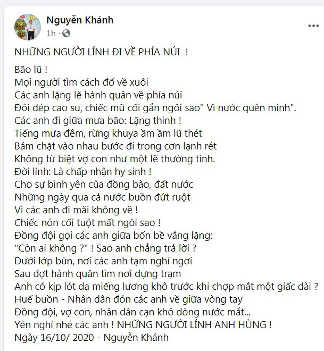 Cộng đồng mạng: Xin kính cẩn nghiêng mình trước các anh - Ảnh 2.