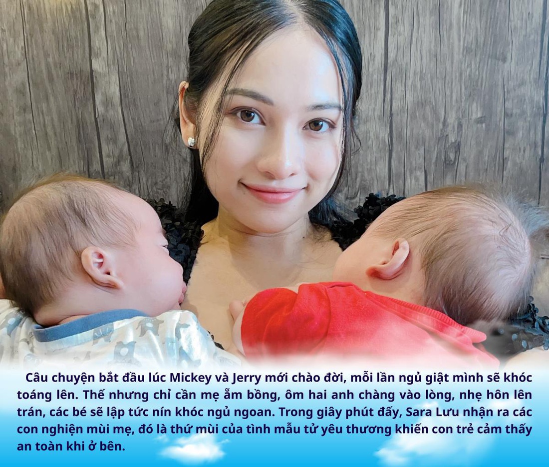 Sara Lưu chọn những mùi ngọt ngào quen thuộc cho con - Ảnh 2.