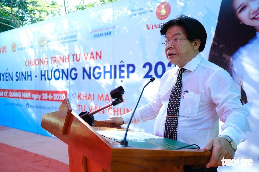 Sáng nay 20-6, tư vấn tuyển sinh - hướng nghiệp 2020 ở Quảng Nam - Ảnh 2.