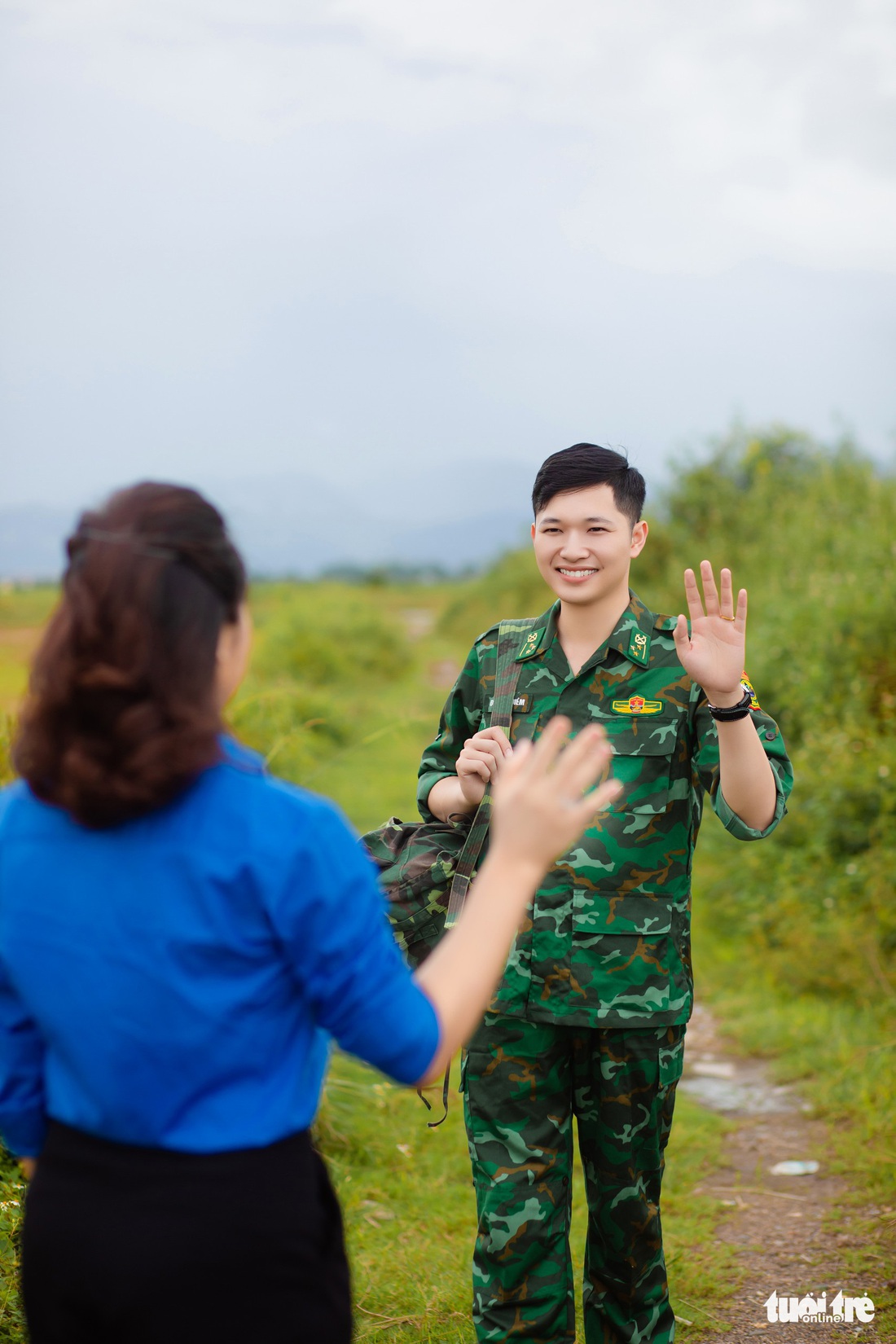 Hạ cánh nơi biên cương, thượng úy biên phòng nên duyên với nữ cán bộ Đoàn - Ảnh 3.