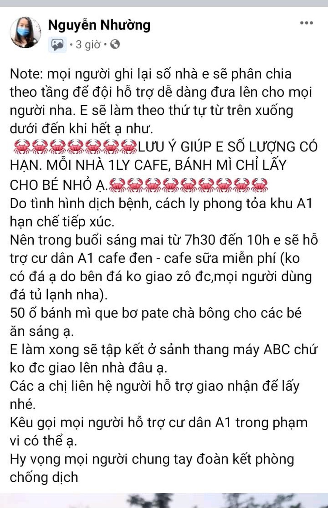 Nghĩa tình trong khu cách ly vì COVID-19 ở chung cư Sunview Town - Ảnh 2.