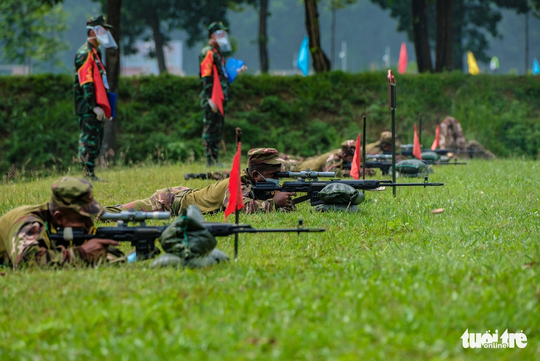 Mãn nhãn xem Xạ thủ bắn tỉa và Vùng tai nạn tại Army Games 2021 - Ảnh 1.