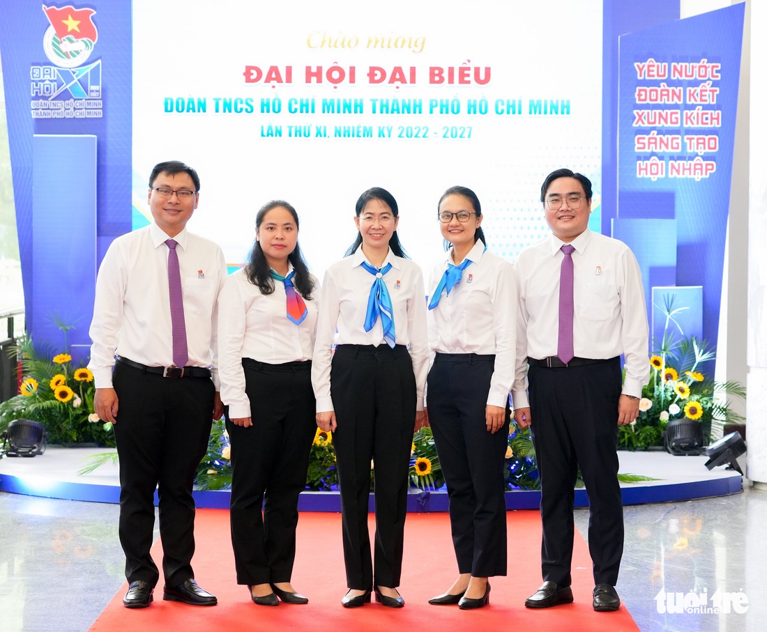 Chị Phan Thị Thanh Phương tái đắc cử bí thư Thành Đoàn TP.HCM - Ảnh 1.