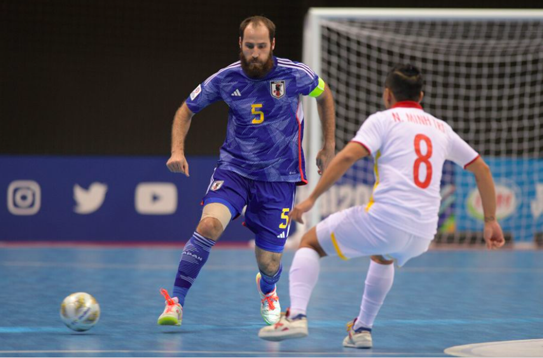 Thua Nhật Bản, Việt Nam vẫn đi tiếp ở Giải futsal vô địch châu Á 2022 - Ảnh 3.