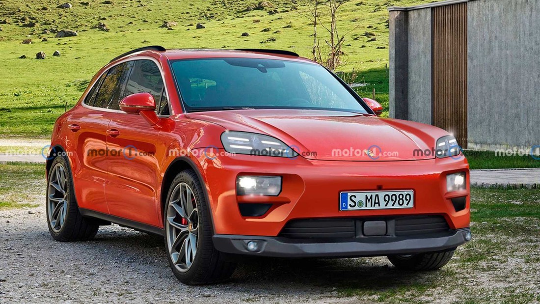 Porsche Macan thế hệ mới để lộ màn hình lạ sau vô lăng - Ảnh 7.