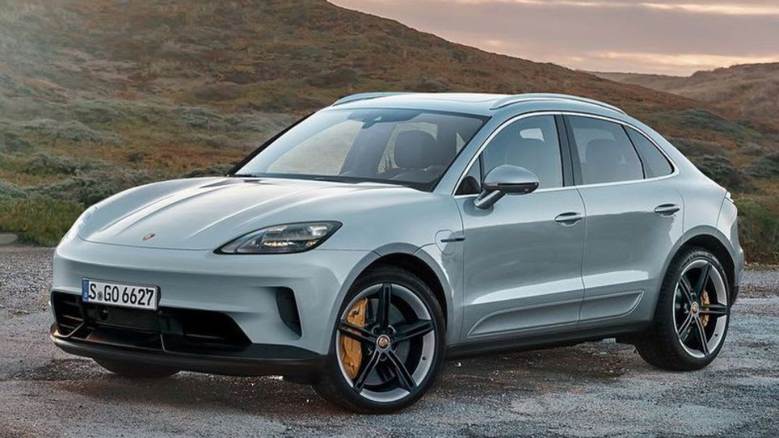 Porsche Macan thế hệ mới để lộ màn hình lạ sau vô lăng - Ảnh 5.