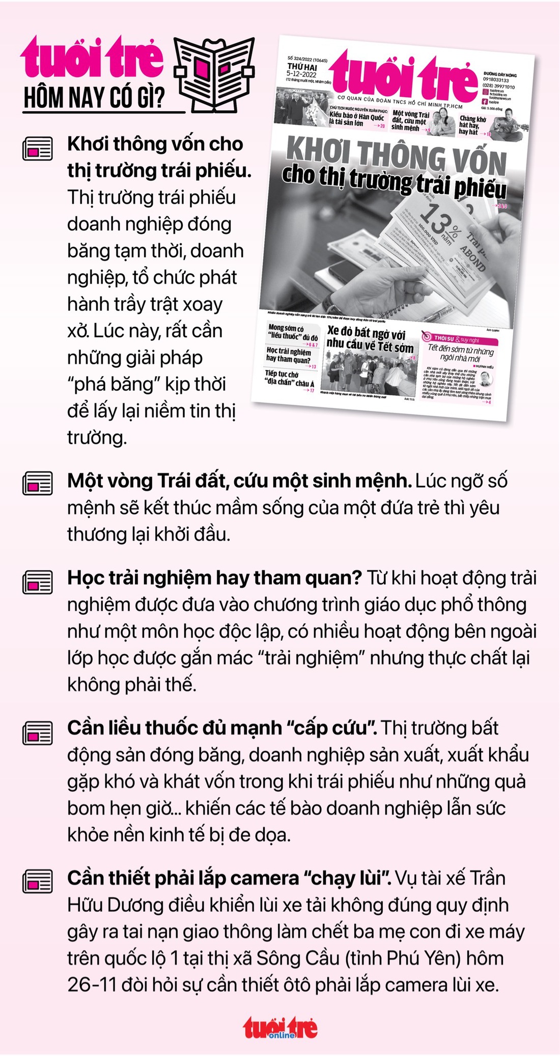 Tin tức sáng 5-12: Bộ trưởng Y tế than phụ cấp trực quá thấp; Dự án đô thị đại học ngàn tỉ xin dừng - Ảnh 5. Tin tức sáng 5-12: Bộ trưởng Y tế than phụ cấp trực quá thấp; Dự án đô thị đại học ngàn tỉ xin dừng - Ảnh 5.
