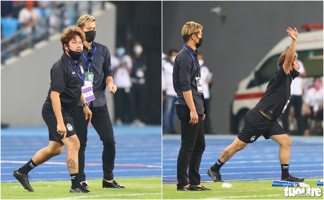 Phong cách chỉ đạo của HLV online Keisuke Honda ở U23 Campuchia - Ảnh 4.