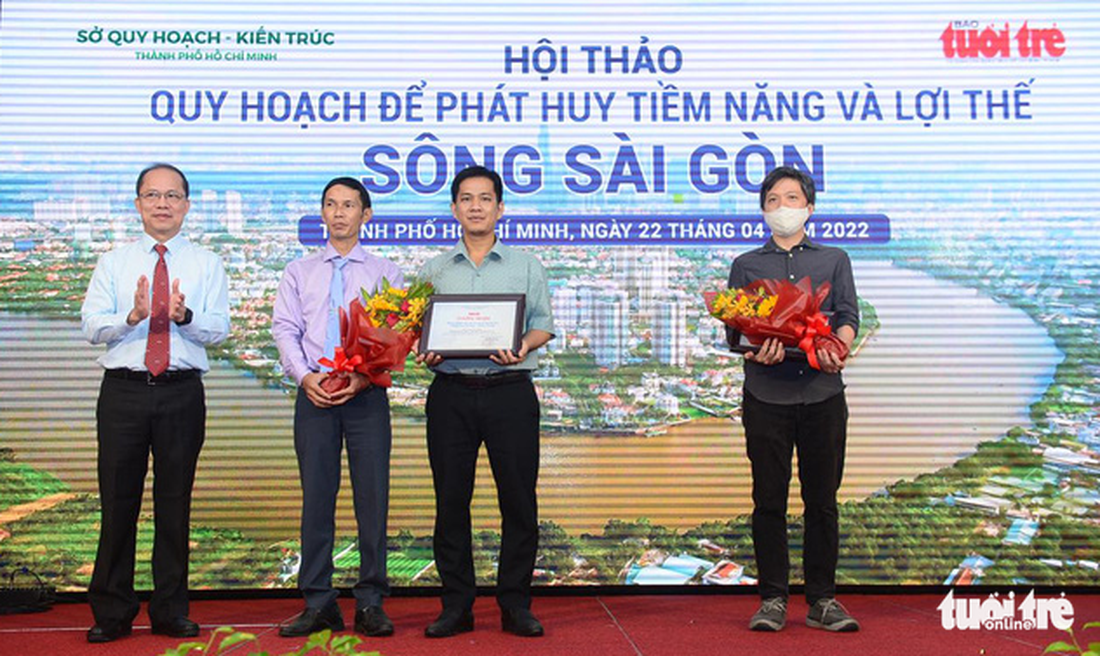 Trao giải cuộc thi Hiến kế phát triển sông Sài Gòn - Ảnh 2.