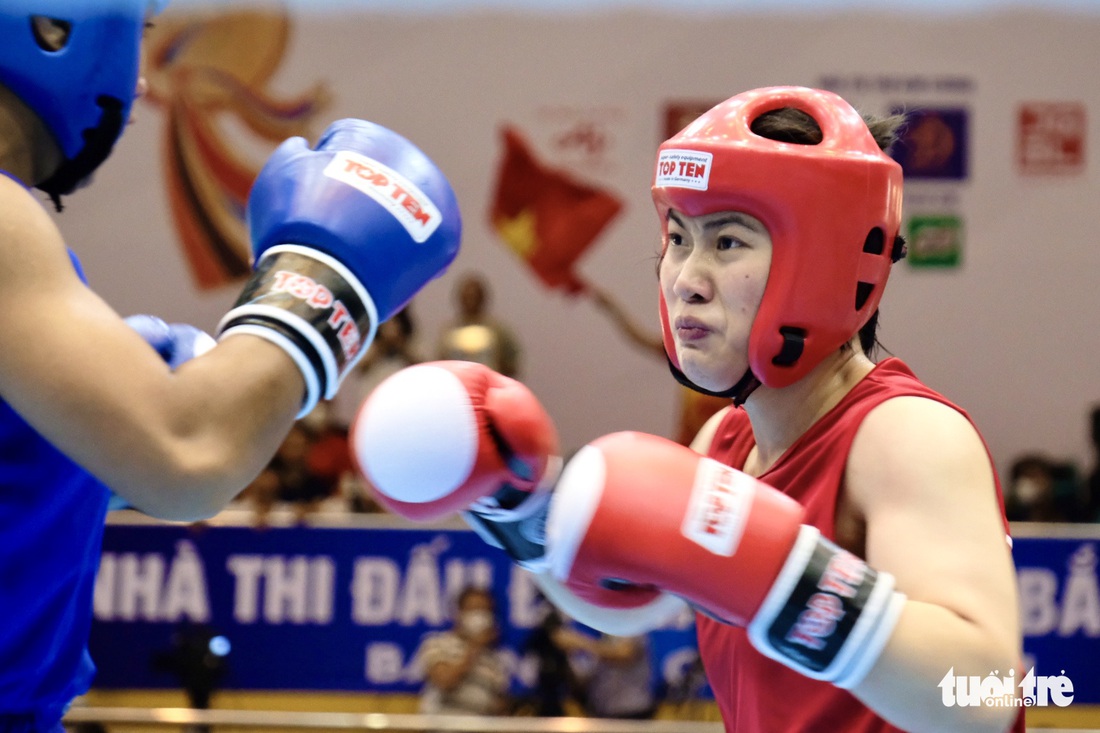 Việt Nam có 5 vận động viên đoạt vé tranh huy chương vàng kickboxing SEA Games 31 - Ảnh 2.