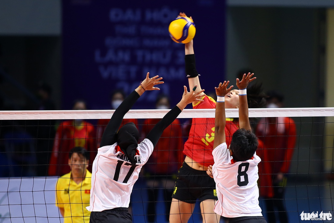 Thanh Thúy và đồng đội khởi đầu khá ổn tại SEA Games 31 - Ảnh 3.