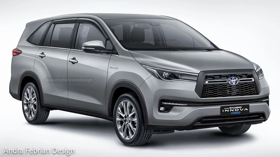 Phác họa Toyota Innova Hybrid 2023: Pha trộn Corolla Cross và Fortuner - Ảnh 6.