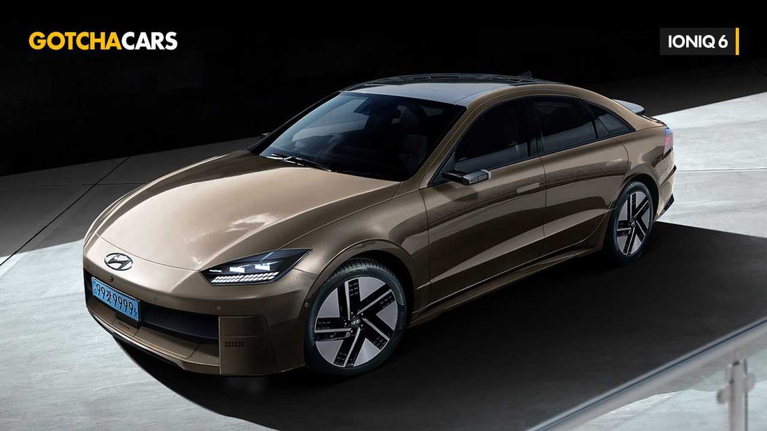 Hyundai Ioniq 6 tung hàng loạt ảnh nóng trước thời điểm ra mắt - Ảnh 1. Hyundai Ioniq 6 tung hàng loạt ảnh nóng trước thời điểm ra mắt - Ảnh 1.