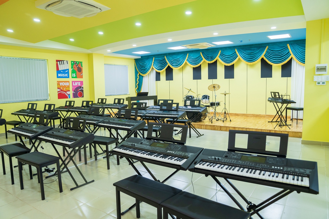 Ngôi trường ‘sang - xịn’ ở trung tâm quận Bình Tân - Ảnh 7. Ngôi trường ‘sang - xịn’ ở trung tâm quận Bình Tân - Ảnh 7.