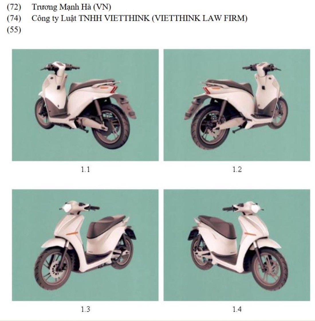 Hãng xe máy điện Việt Nam đăng ký bản quyền xe tay ga mới - Ảnh 1.