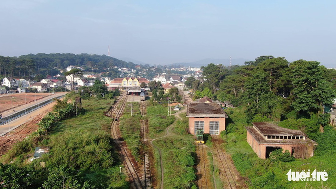 Đường sắt Tháp Chàm - Đà Lạt - Ảnh: MAI VINH