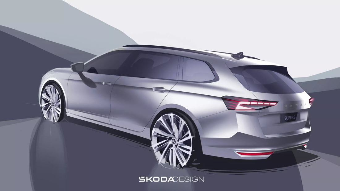 Skoda Superb đời mới ra mắt vào đầu tháng 11, có thể về Việt Nam năm sau - Ảnh 5.