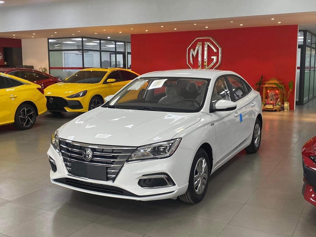 New MG5 hướng tới những người chạy dịch vụ nên sử dụng đời không quá mới, ấn định giá bán cũng không cao - Ảnh: Đại lý MG/Facebook