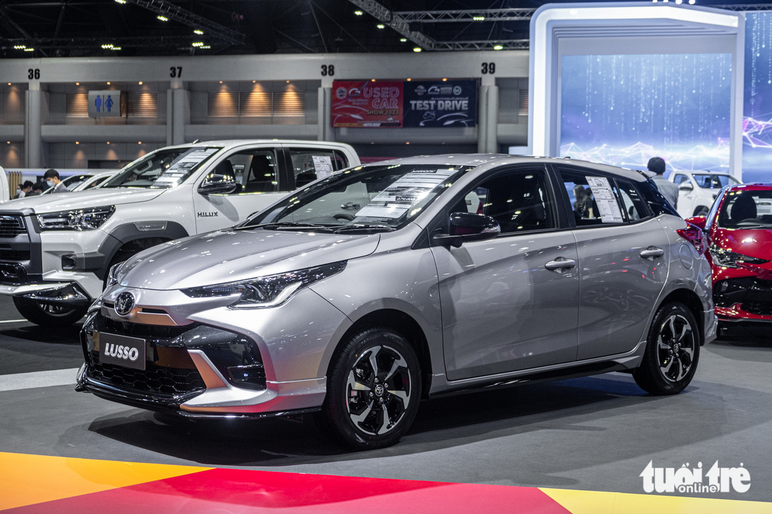 Ảnh thực tế Toyota Yaris 2023: Chuẩn xe Nhật thực dụng, hợp phụ nữ - Ảnh 1.