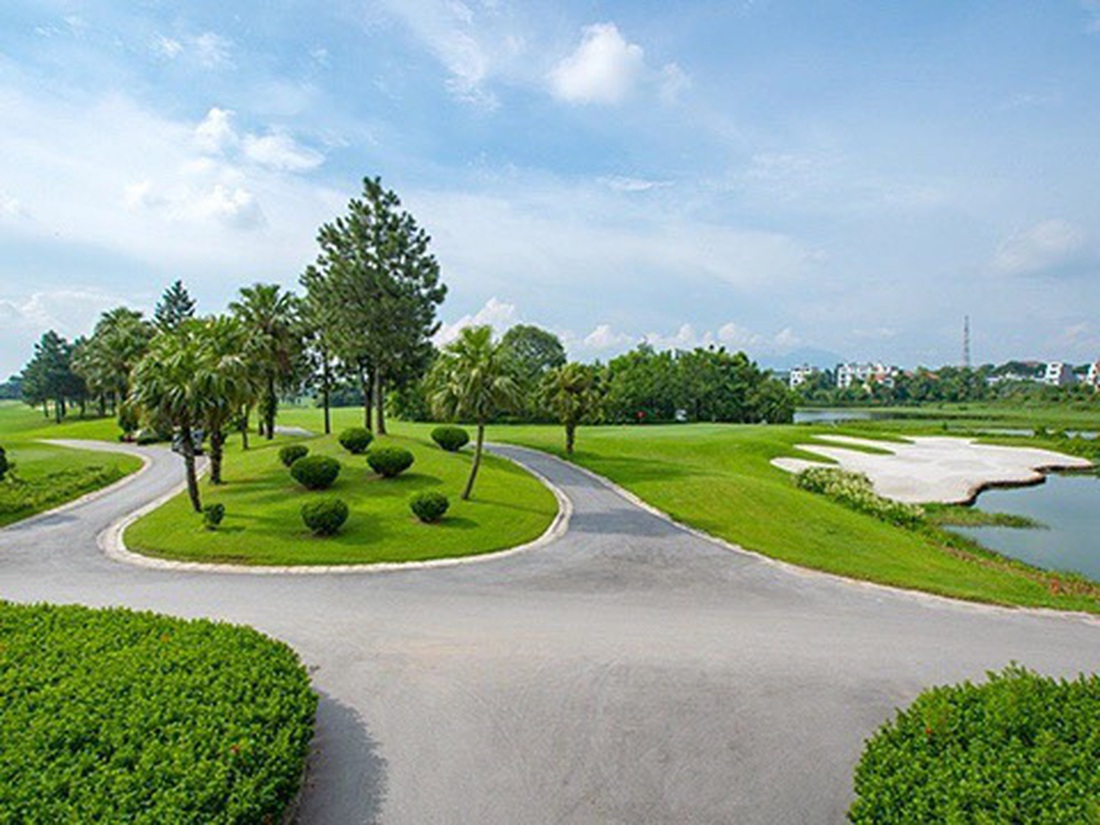 Giải đấu golf tại Đầm Vạc dự kiến diễn ra từ 23 đến 25-3 bị tạm hoãn - Ảnh: GIANG LONG