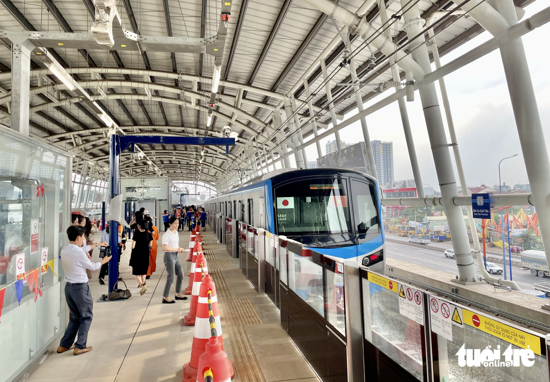 Tàu metro số 1 chạy thử nghiệm vận tốc 50km/h - Ảnh 3.