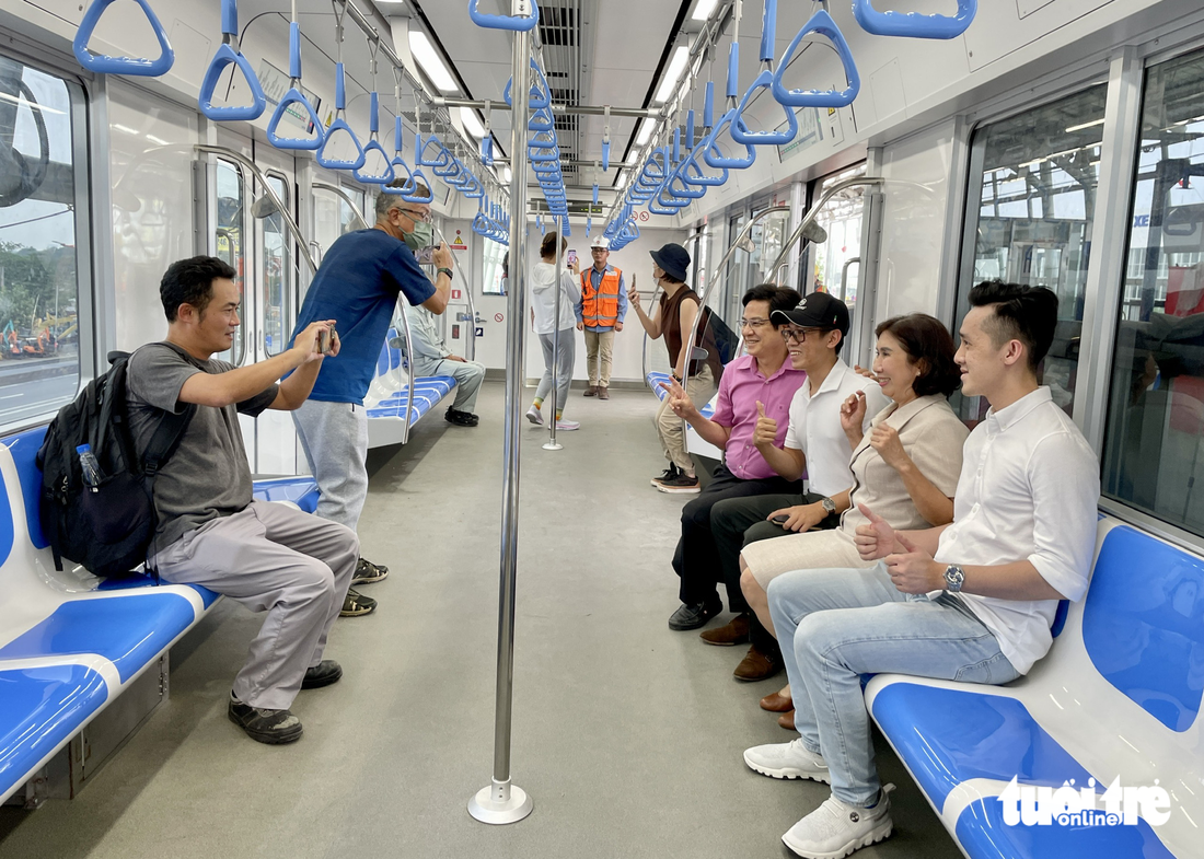 Tàu metro số 1 chạy thử nghiệm vận tốc 50km/h - Ảnh 6.