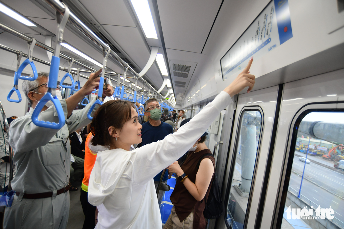 Tàu metro số 1 chạy thử nghiệm vận tốc 50km/h - Ảnh 7.