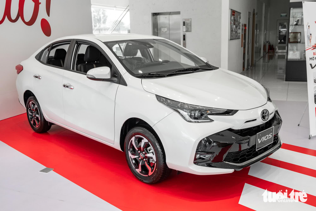 Chi tiết Toyota Vios 2023 vừa ra mắt Việt Nam: Giá chỉ còn từ 479 triệu đồng - Ảnh 1.