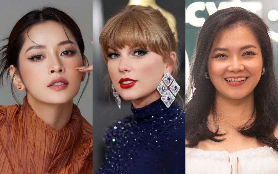 Từ trái qua: Chi Pu, Taylor Swift, Thanh Ngọc - Ảnh: Facebook nhân vật